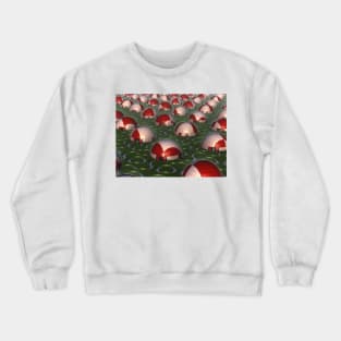 Igloos on the Melted Tundra Crewneck Sweatshirt